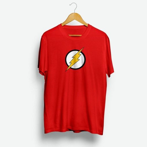 The Flash Distressed Logo Mens T-Shirt