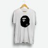 Black Camo Big Ape Head T Shirt