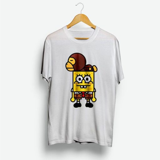 Spongebob X Baby Milo Parody T Shirt