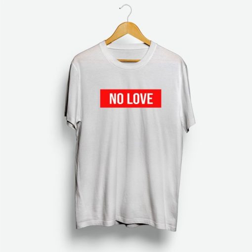 No Love Red Box Shirt