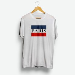 Paris Striped Flag Design Shirt