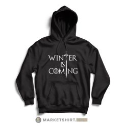 Game of Thrones Winter is Coming T-shirt Hoodie Black