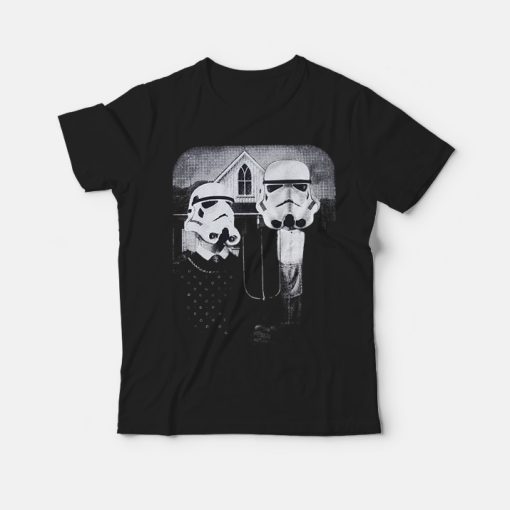 American Gothic Star Wars T-Shirt