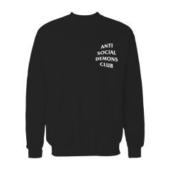Anti Social Demons Club Logo Sweatshirt