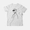 Mathilda Leon Sunglasses Girl Drawing Lines T-Shirt