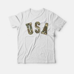 USA Logo Camo T-Shirt