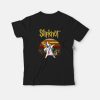Unicorn Slipknot Dabbing Sunset Retro T-Shirt