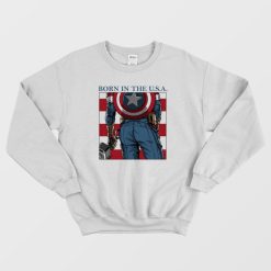 Captain America - Born In The U.S.A Sweatshirt