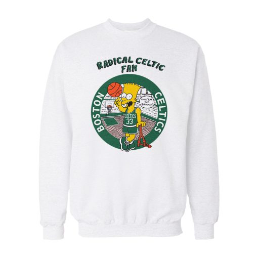 Bart Simpsons Radical Celtic Sweatshirt
