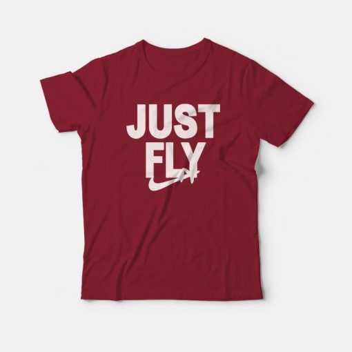 New Just Fly T-Shirt Wiz Khalifa Hip Hop Rap Jet Life