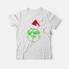 Christmas Resting Grinch Face T-Shirt