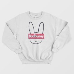Bad Bunny Sweatshirt Trendy Clothing