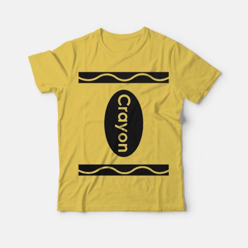 Crayon Costume T-Shirt Trendy Clothing