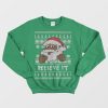 Black Santa Christmas Sweater