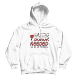 Blood Donor Funny Hoodie
