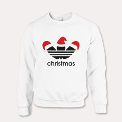 Christmas Adidas Parody Funny Sweatshirt Adult Unisex