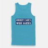 Nobody Cares Work Harder Motivational Quote Tank Top