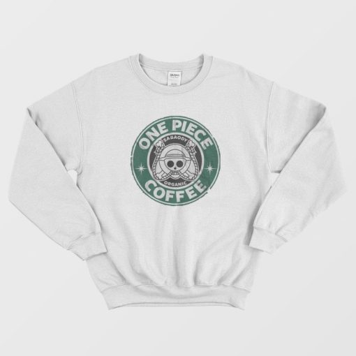 One Piece Starbucks Parody Sweatshirt