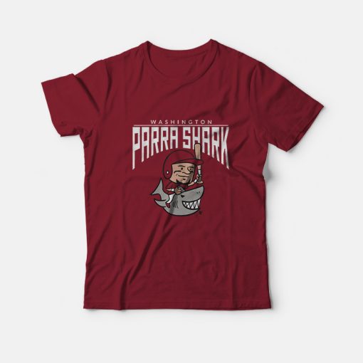 Washington Parra Shark Baseball Poster T-Shirt