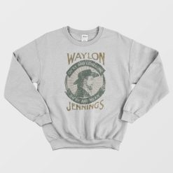 Waylon Jennings Vintage 70's Style Hoodie Sweaters