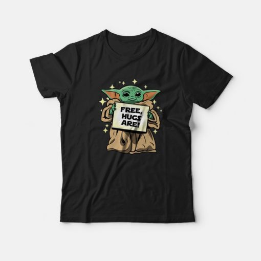 Baby Yoda Free Hugs Are Star Wars T-Shirt