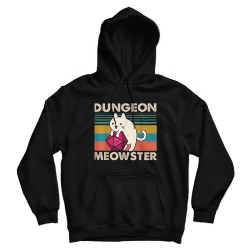 Dungeon meowster Vintage Hoodie