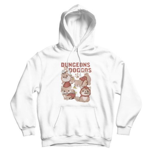 Dungeons and Doggos Funny Dog Lovers Hoodie