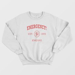 Emergency Athletic Distressed Logo Sweatshirt