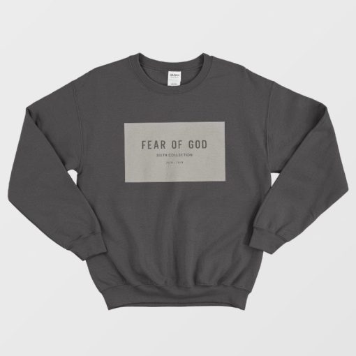 Fear of God Sweatshirt Logo Sixth Collection