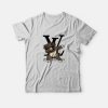 Pug Dog LV Louis Vuitton Dabbing T-Shirt