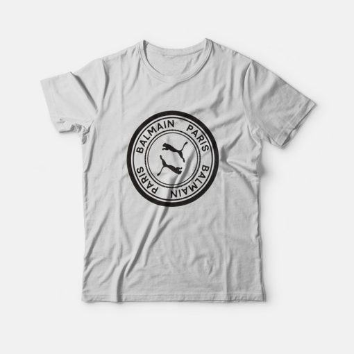 Puma X Balmain Unisex Graphic T-Shirt