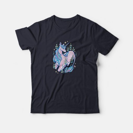 Resting Unicorn T-Shirt UNISEX