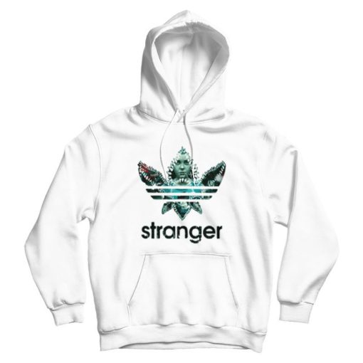 Stranger Things Demogorgon Adidas Parody Hoodie