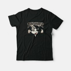 Mickey Mouse X Thrasher Parody T-Shirt