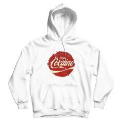 Enjoy Cocaine Parody Logo Coca Cola Funny Hoodie