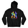 Autism New York Yankees It's Ok To Be Different Hoodie