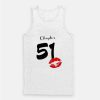 Chapter 51 Years 51th Happy Birthday Lips Tank Top