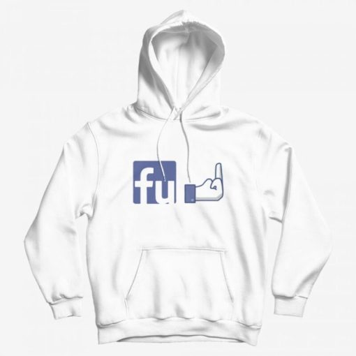 FU Facebook Logo Parody Hoodie