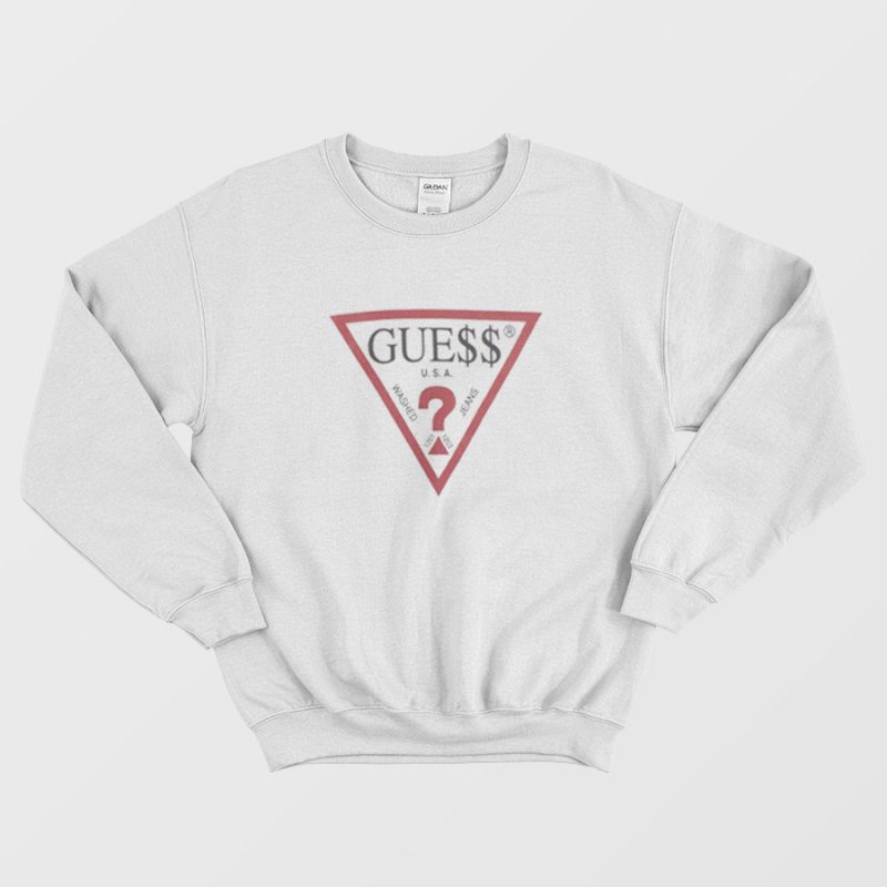 Guess X Rocky White Classic Sweatshirt Marketshirt.com