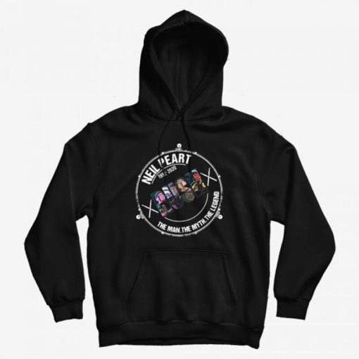 Neil Peart 1952 2020 Rush The Man The Myth The Legend Hoodie