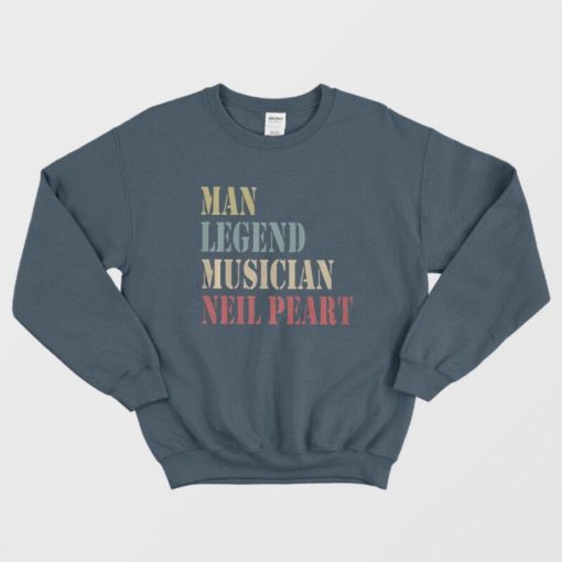Neil Peart Man Legend Musician Sweatshirt
