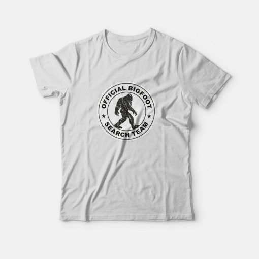 Official Bigfoot Research Team Custom T-Shirt