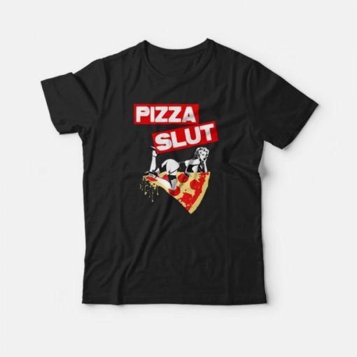 Pizza Slut Marilyn Monroe Design T-shirt