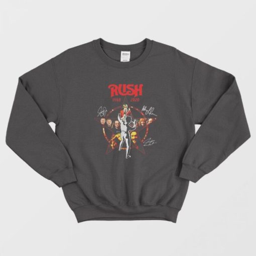 Rush 1968 2020 Star Signatures Sweatshirt