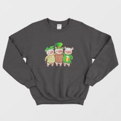 Three Little Pigs Saint Patrick’s Day Sweatshirt