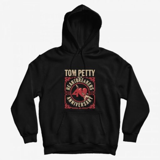 Tom Petty Heartbreakers 40th Anniversary Hoodie