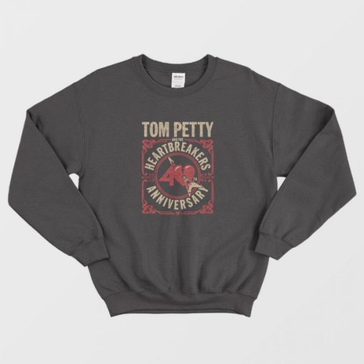 Vintage Tom Petty Heartbreakers 40th Anniversary Sweatshirt