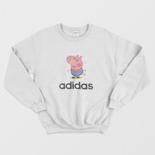 Adidas x Peppa Pig Parody Sweatshirt