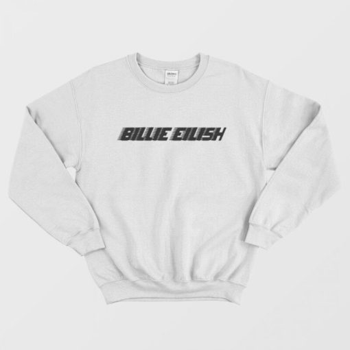 Billie Eilish Black Racer Sweatshirt