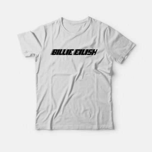 Billie Eilish Black Racer T-Shirt